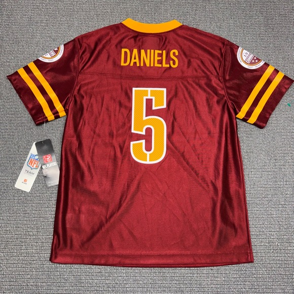 NFL Team Apparel Other - NFL Team Apparel Washington Commanders Jayden Daniels 5 Youth Jersey L 12/14 NEW